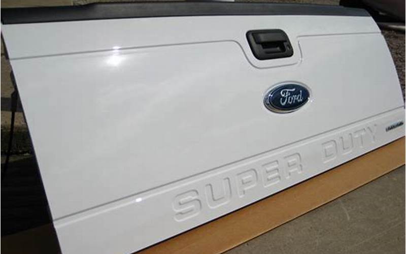 2013 Ford F250 Tailgate
