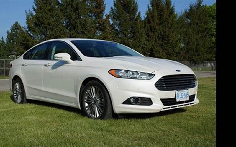 2013 Ford Fusion 2.0 Awd