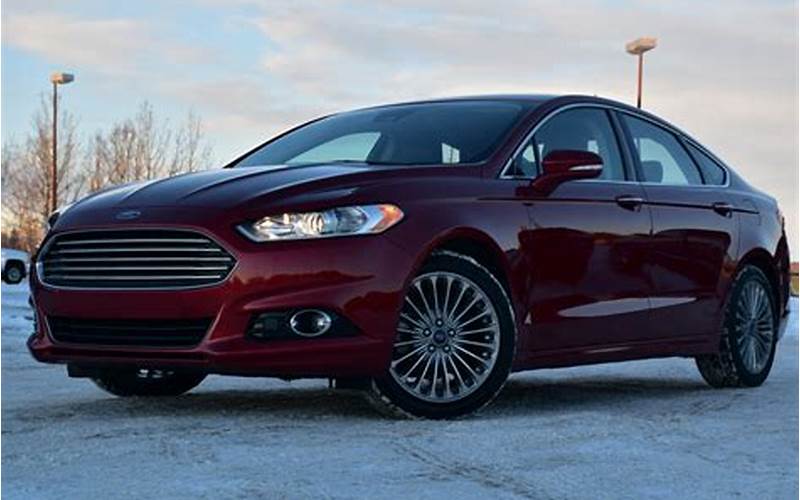 2013 Ford Fusion 2.0 Awd Mpg