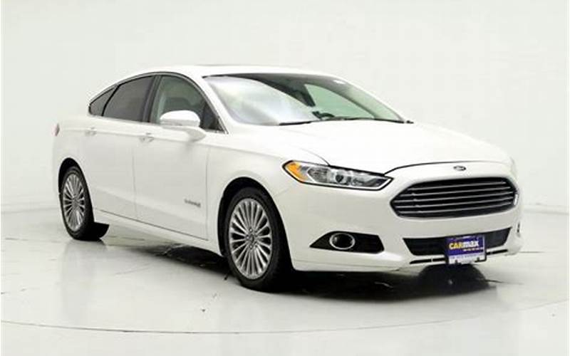 2013 Ford Fusion For Sale In San Antonio Image