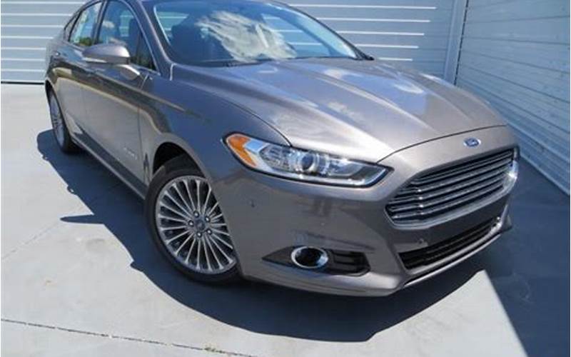 2013 Ford Fusion Hybrid Exterior