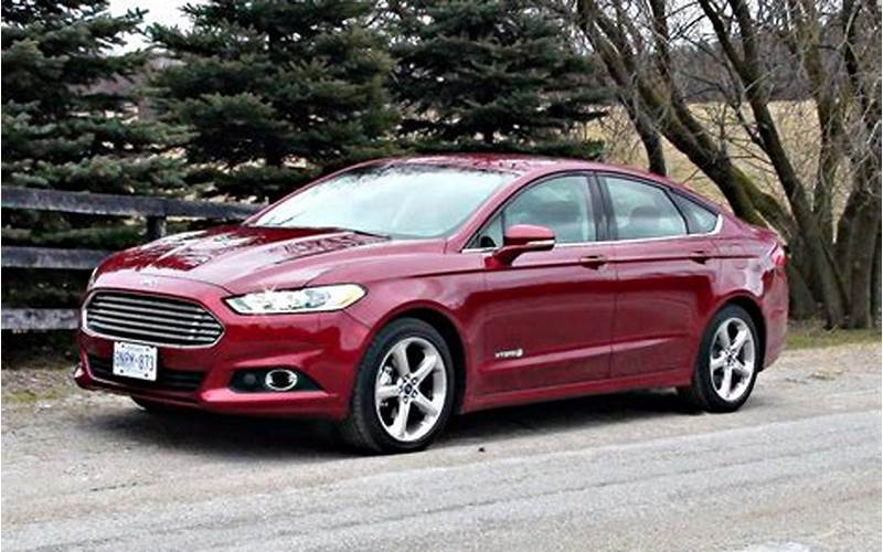 2013 Ford Fusion Hybrid Platinum Fuel Economy