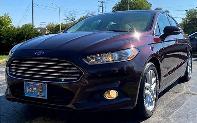 2013 Ford Fusion Safety