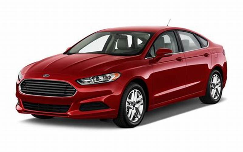 2013 Ford Fusion Sedan Safety Features