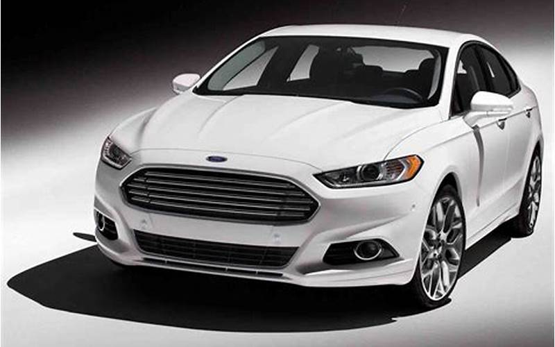 2013 Ford Fusion Sedan Technology
