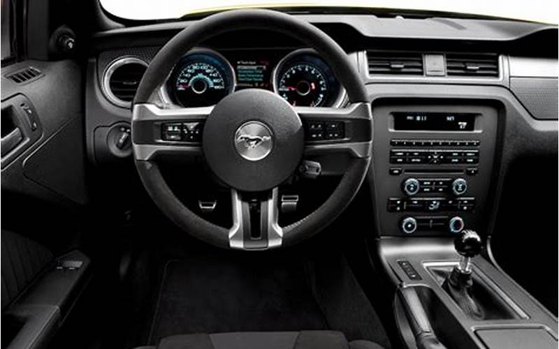 2013 Ford Mustang Laguna Seca Interior