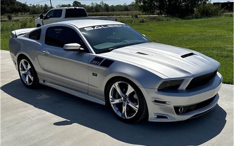 2013 Ford Mustang Saleen Pricing