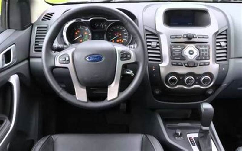 2013 Ford Ranger 3.2 Xlt Interior