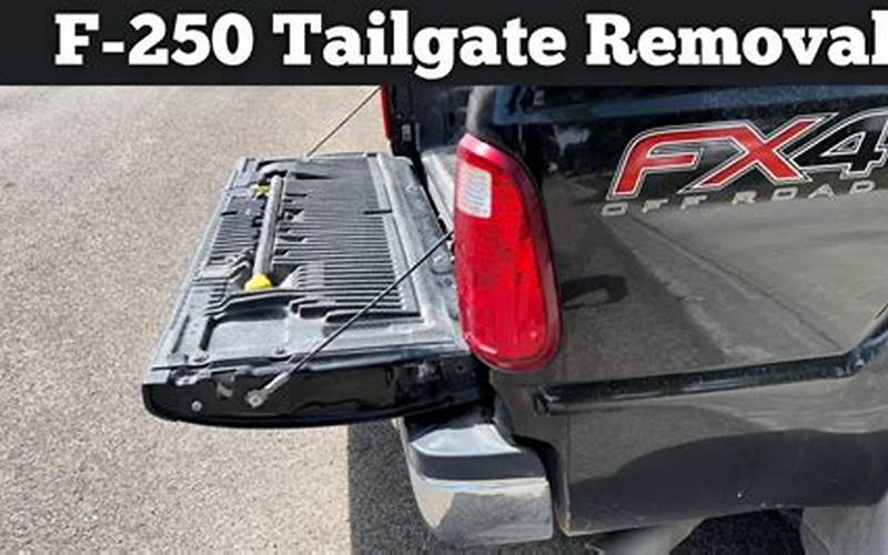 2014 Ford F250 Tailgate With Step