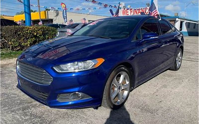 2014 Ford Fusion For Sale In Florida