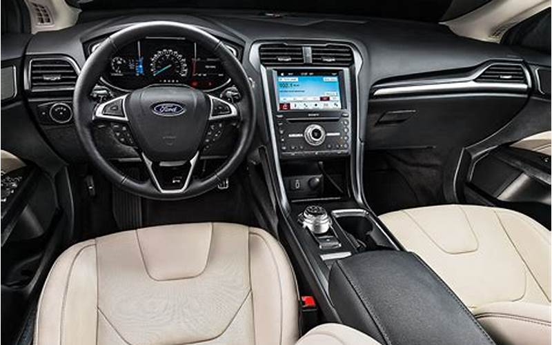 2014 Ford Fusion Titanium Awd Interior