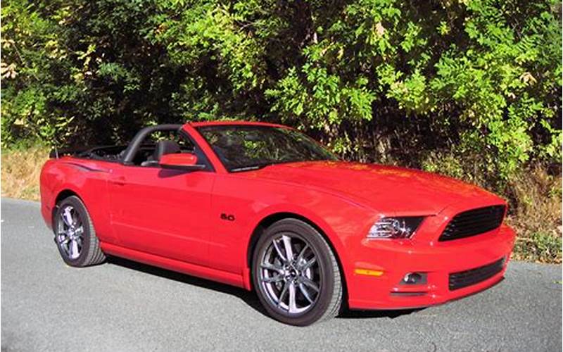 2014 Ford Mustang Gt Convertible