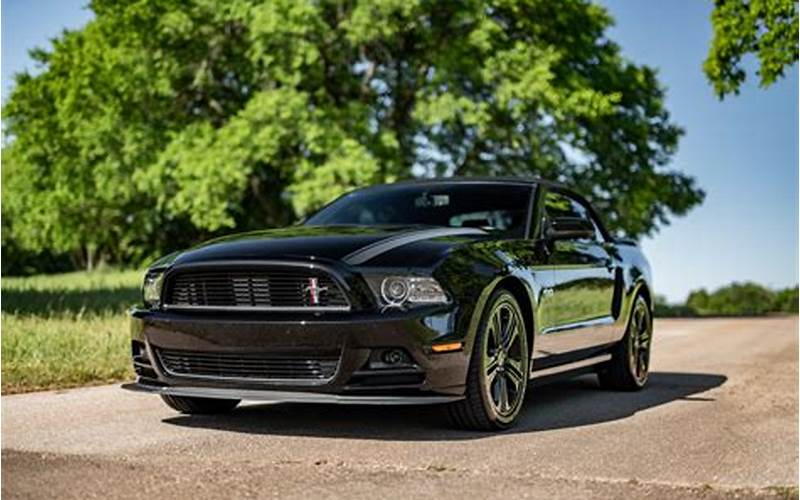 2014 Ford Mustang Gt Premium California Special Engine