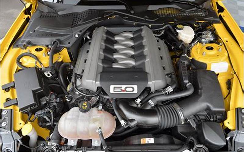 2014 Ford Mustang Sedan Engine