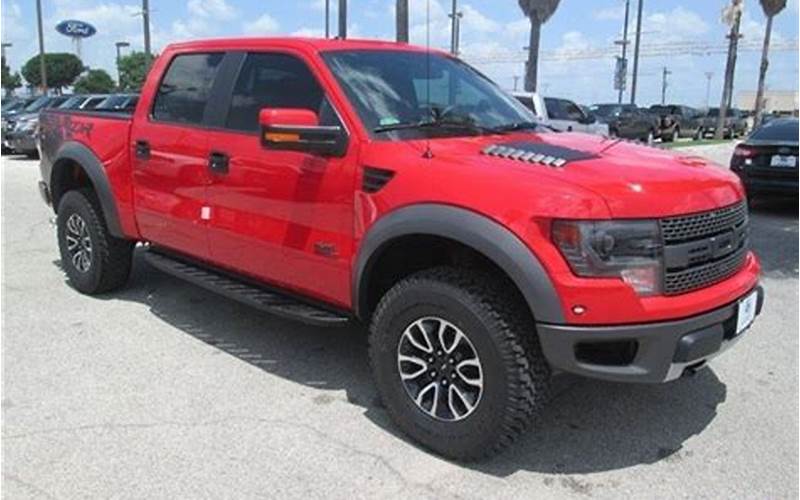 2014 Ford Raptor Race Red