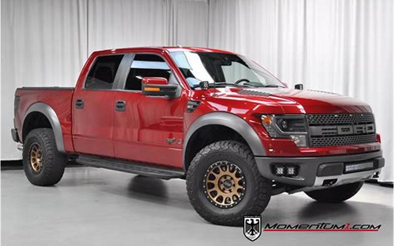 2014 Ford Raptor Red For Sale