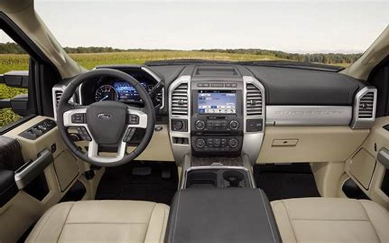 2015 Ford F250 Diesel Lariat Interior