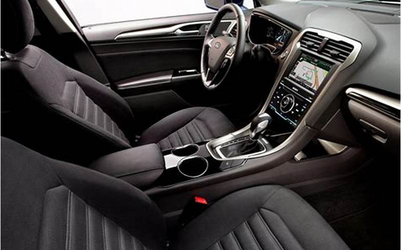 2015 Ford Fusion Interior