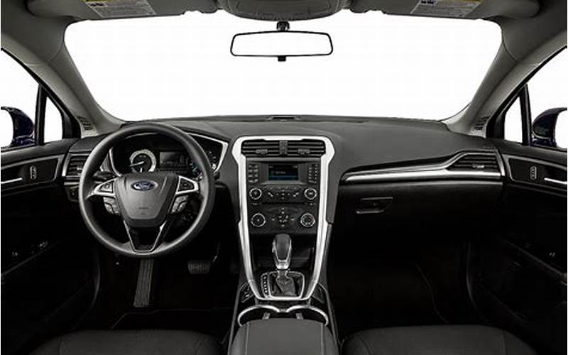 2015 Ford Fusion Se Sedan Ivct Interior