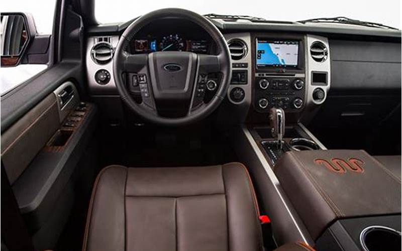 2015 Ford King Ranch Expedition Interior