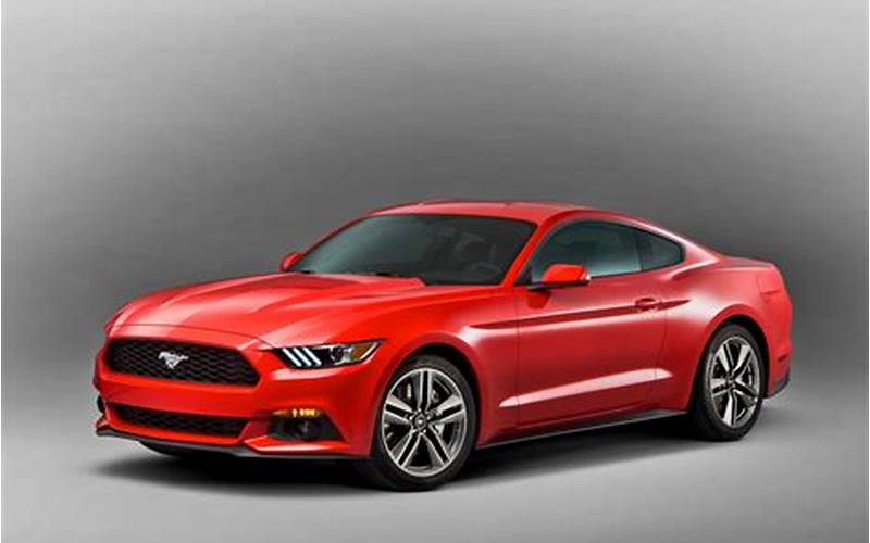 2015 Ford Mustang Front View