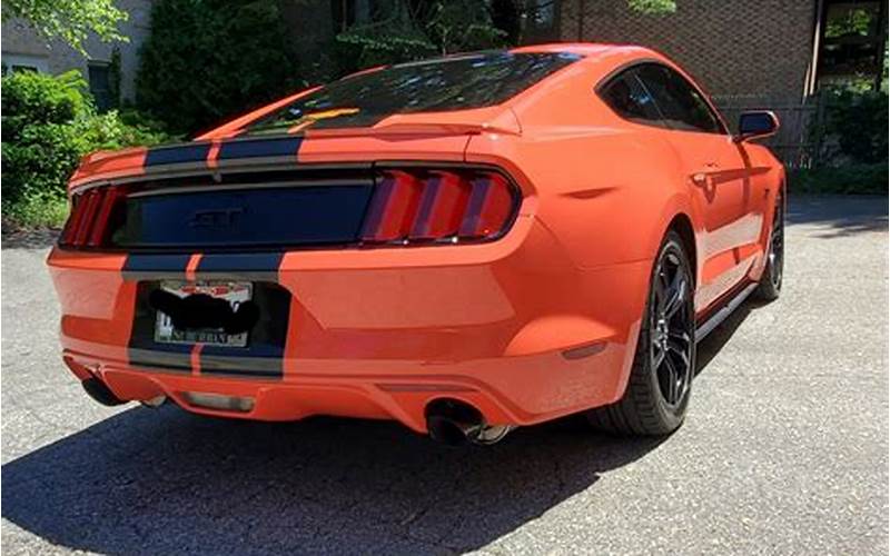2015 Ford Mustang Gt Orange