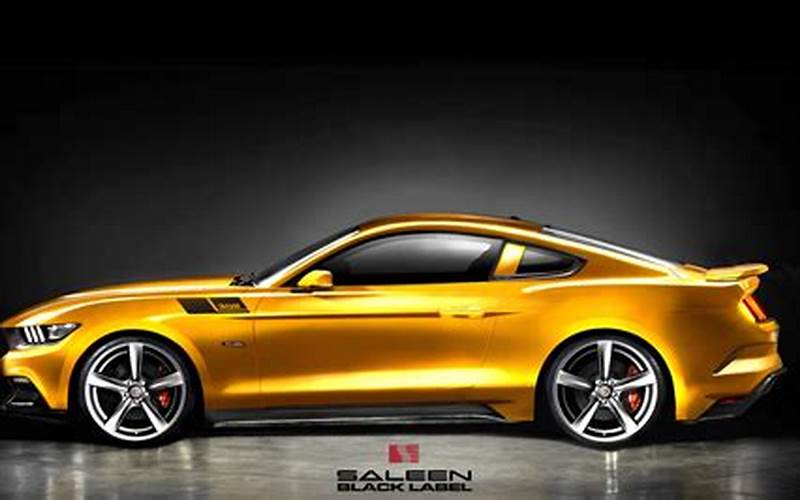 2015 Ford Mustang Saleen Specifications