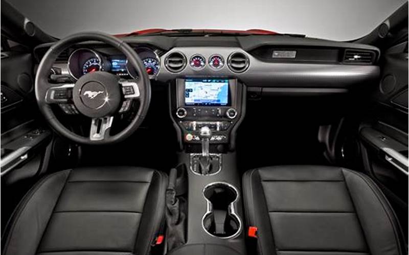 2015 Ford Mustang V6 Interior