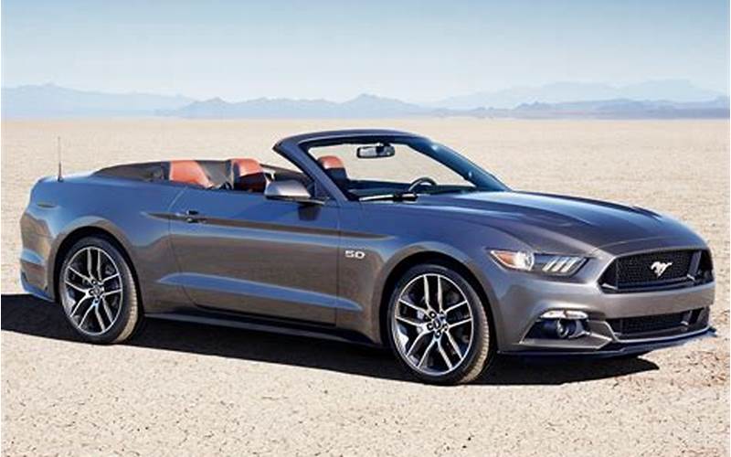 2015 Mustang Convertible Design