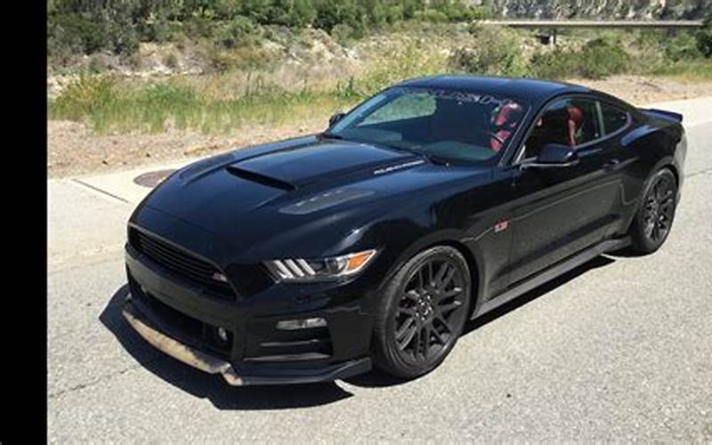 2016 Black Ford Mustang Roush Stage 3 Interior