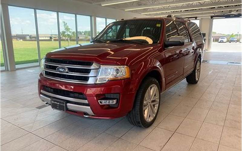 2016 Ford Expedition El Platinum