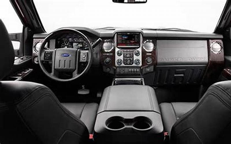2016 Ford F250 Diesel Interior