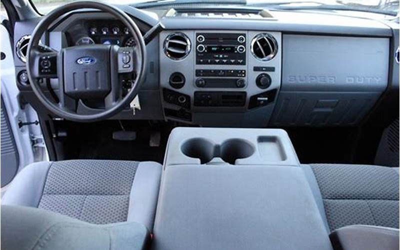 2016 Ford F250 Xlt 4X4 Interior