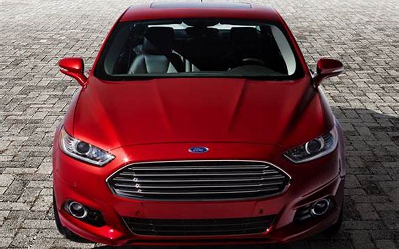 2016 Ford Fusion S Driving