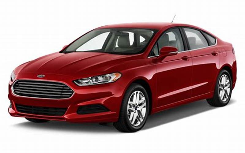 2016 Ford Fusion S Price