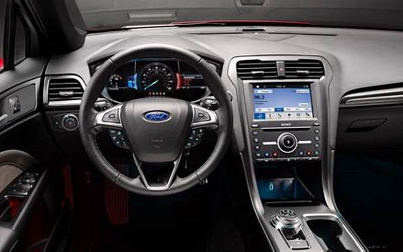 2016 Ford Fusion Sport Interior