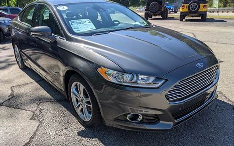 2016 Ford Fusion Titanium Hybrid Faq