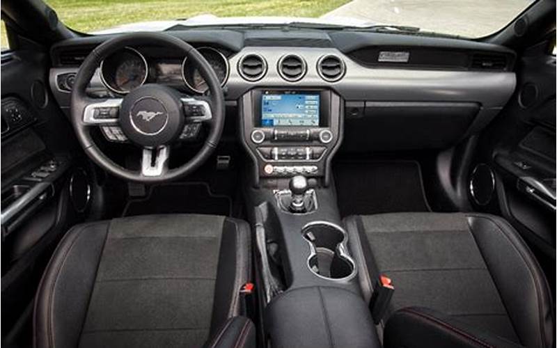 2016 Ford Mustang Gt California Special Interior