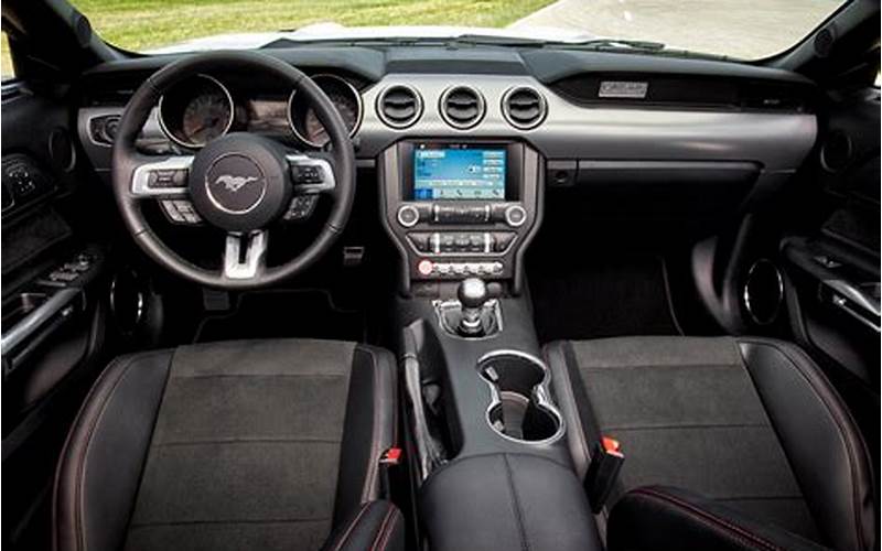 2016 Ford Mustang Gt Premium Interior