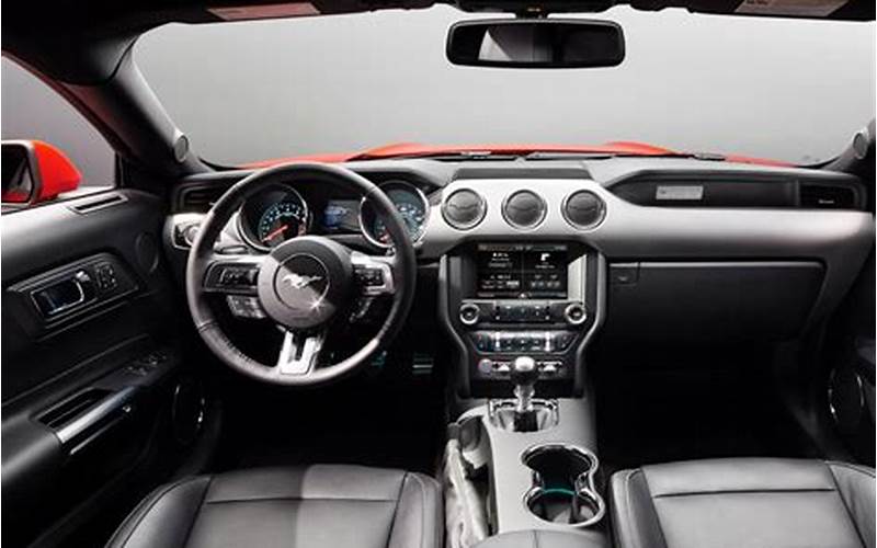 2016 Ford Mustang V6 Manual Interior