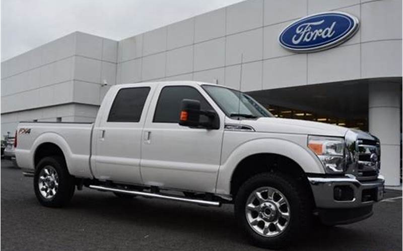 2016 White F250 Ford For Sale