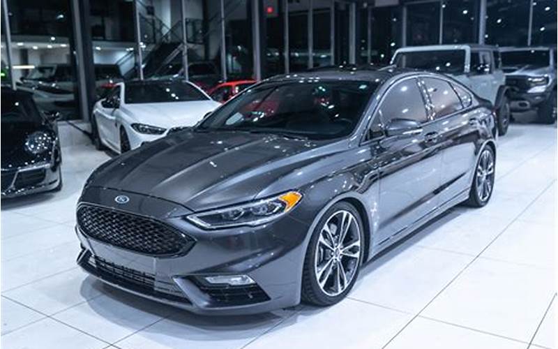 2017 Ford Awd Drive Ford Fusion