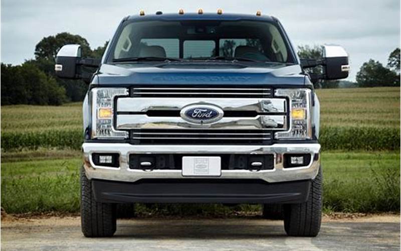 2017 Ford F250 Front View
