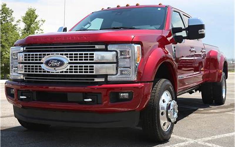 2017 Ford F250 Safety Features