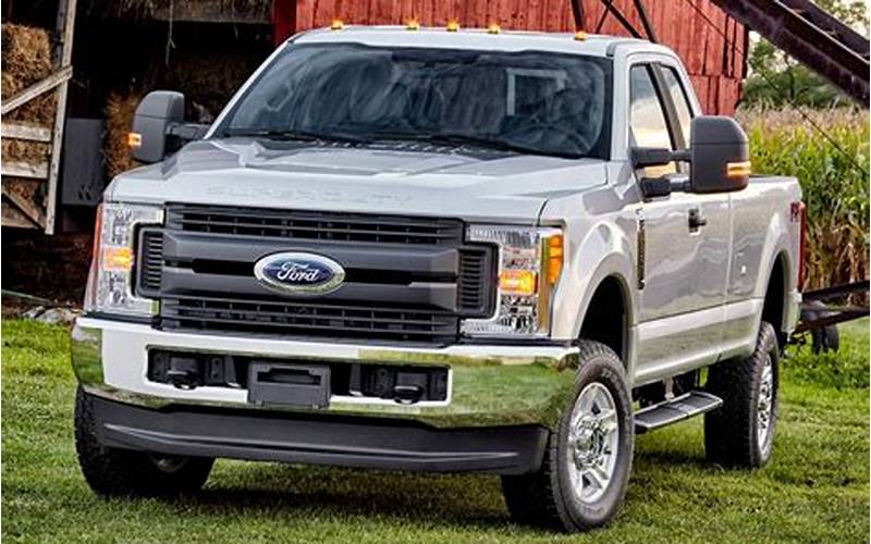 2017 Ford F250 Xl Super Cab 2Wd Performance