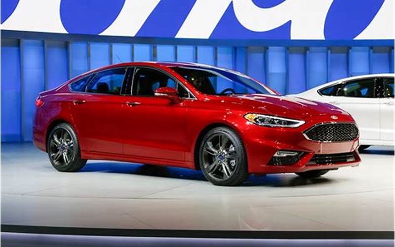 2017 Ford Fusion Electric Features