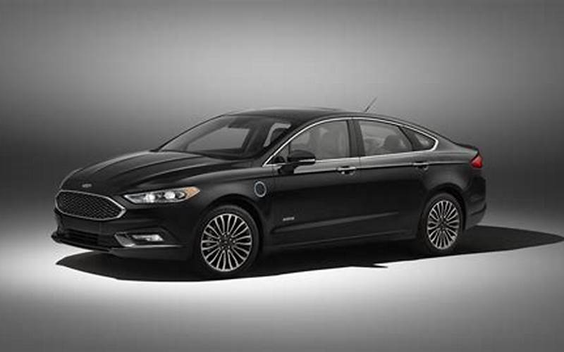 2017 Ford Fusion Electric Sale