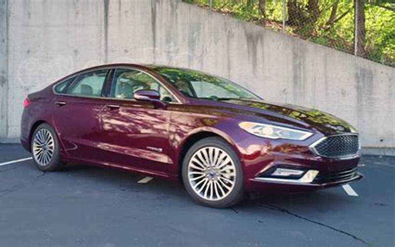 2017 Ford Fusion Platinum Hybrid Engine