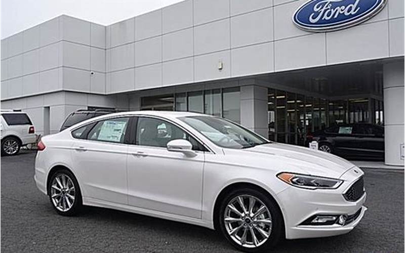 2017 Ford Fusion Platinum Safety