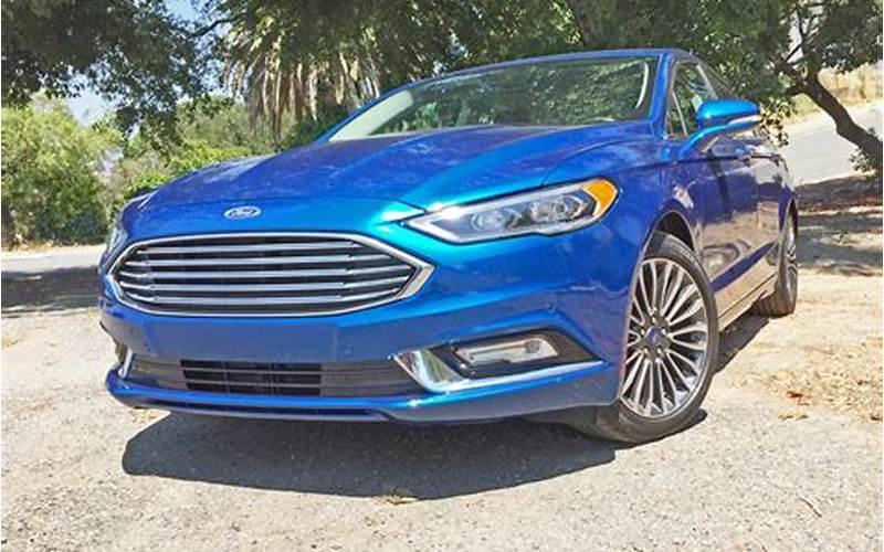 2017 Ford Fusion Titanium Hybrid Safety Features